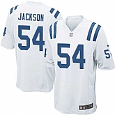 Nike Men & Women & Youth Colts #54 Jackson White Team Color Game Jersey,baseball caps,new era cap wholesale,wholesale hats